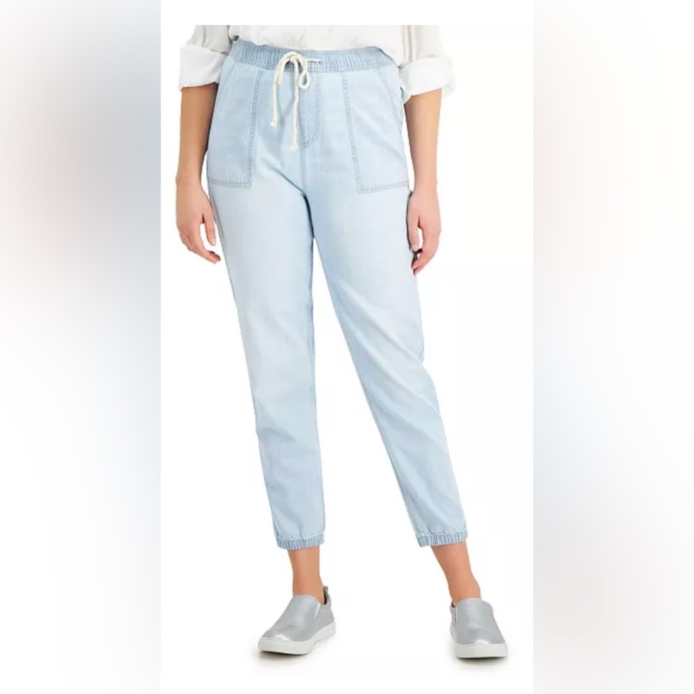 Celebrity Pink Denim Joggers